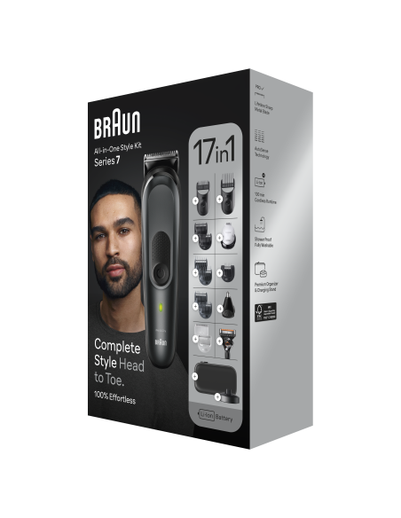 MGK7491  Braun Trimmeru Komplekts Viss Vienā 
