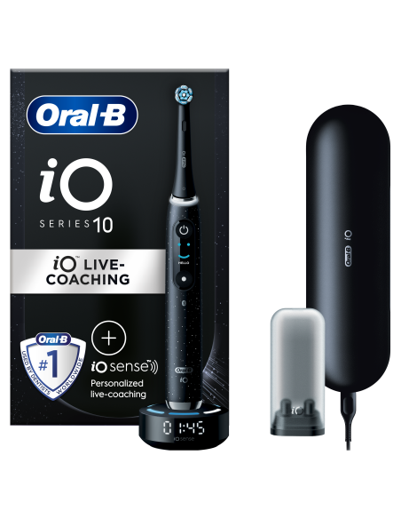 iOM10.1B4.2AD Oral-B iO10 Elektrinis Dantų Šepetėlis Cosmic Black