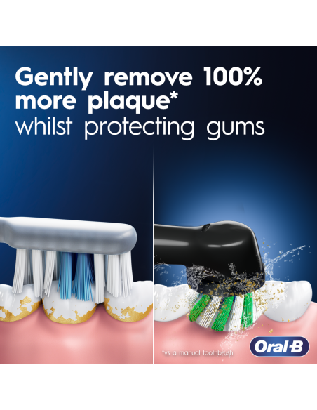 D305.513.3 Pro Series 1 Elektriline Hambahari Black Cross Action