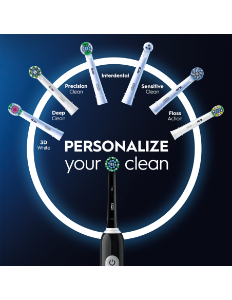 D305.513.3 Pro Series 1 Elektriline Hambahari Black Cross Action