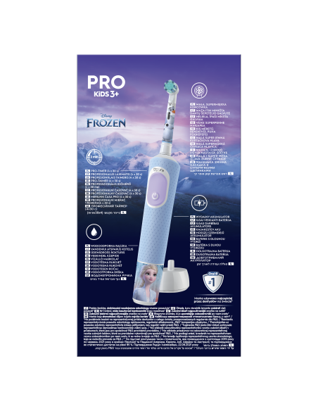 D103.413.2K Vitality PRO Kids Elektrinis Dantų Šepetėlis 3+ Frozen