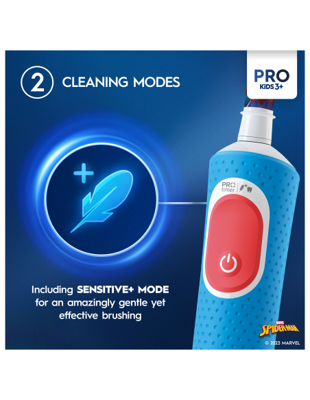 D103.413.2K Vitality PRO Kids Elektriline Hambahari 3+ Spiderman