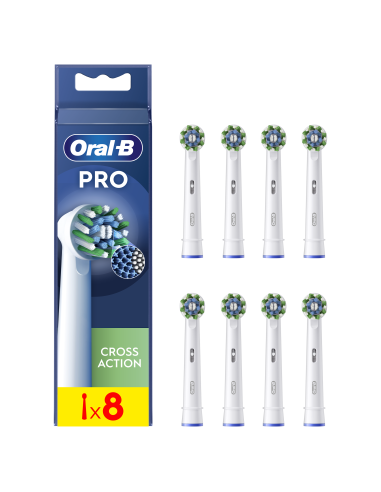Oral-B EB50-8 Cross Action Pro Varuharjad, 8 tk
