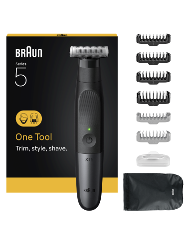 XT5200 Braun Series X Habemetrimmer/Piirel,...