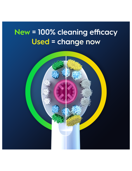 Oral-B EB18-2 3D White Pro Varuharjad, 2 tk