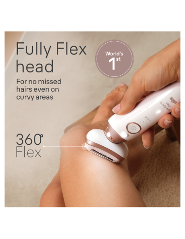 SES9-030 3D Braun Silk•épil 9 Flex Epilaator