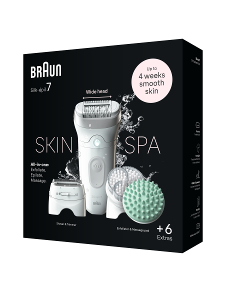 SE7-081 Braun Silk•épil 7 SkinSpa Epilaator