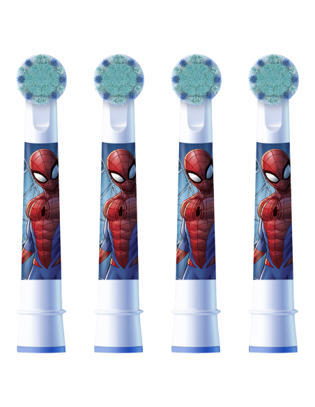 EB10-4 Kids Spiderman Elektriskās Zobu Birstes Uzgalis 