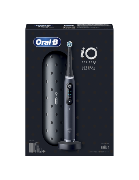 IOM9.1B2.2ADH Oral-B iO9 Elektrinis Dantų Šepetėlis Black Special Edition