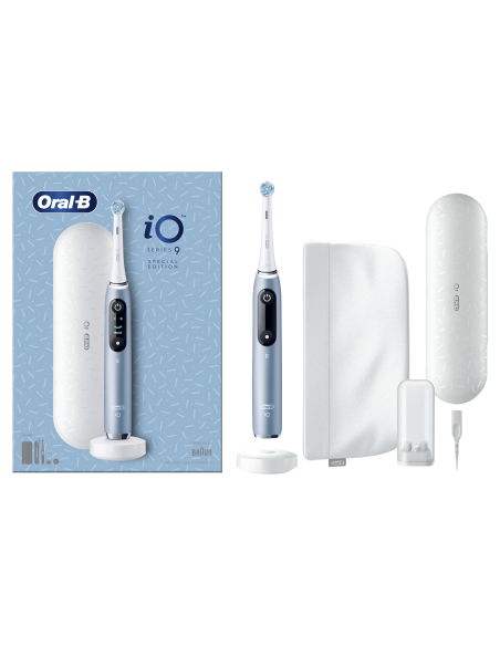 IOM9.1A1.1ADH Oral-B iO9 Elektriskā Zobu Birste Aqua Marine Special Edition