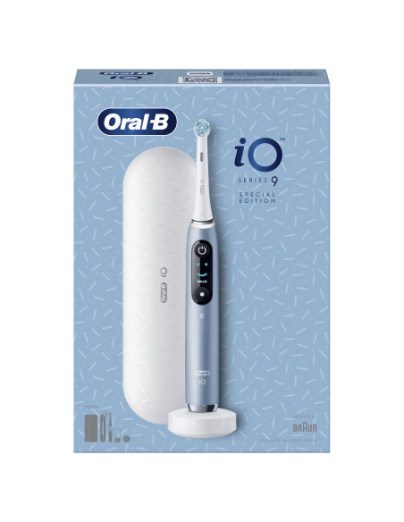 IOM9.1A1.1ADH Oral-B iO9 Elektriskā Zobu Birste Aqua Marine Special Edition