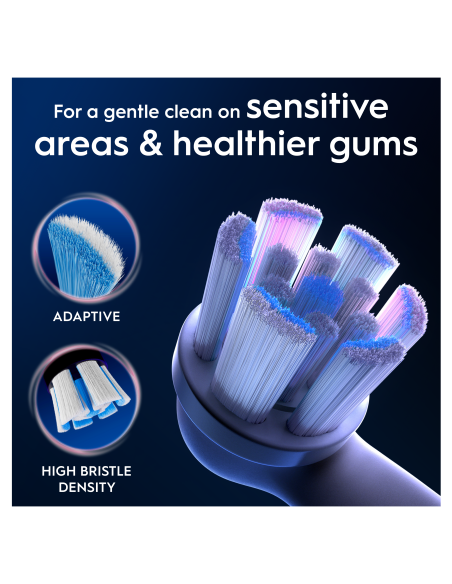 SWF-4 Oral-B GentleCare White Dantų Šepetėlio Galvutės, 4 Vnt.