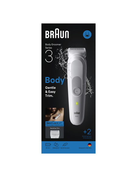 BG3500 Braun kehakarvade raseerimisseade (trimmer / piirel / pardel)