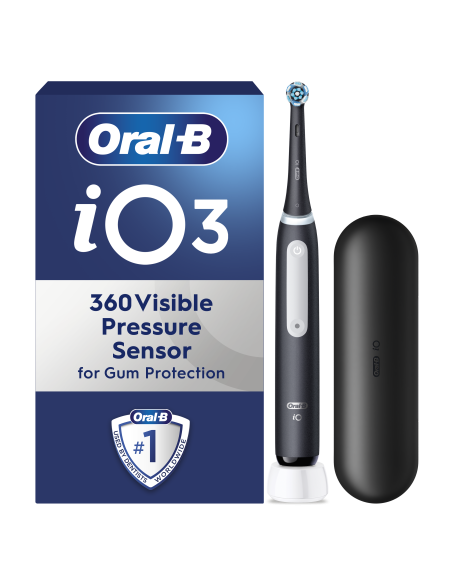 iOG3.1A6.0BK Oral-B iO3 elektriline hambahari Matt Black+TC