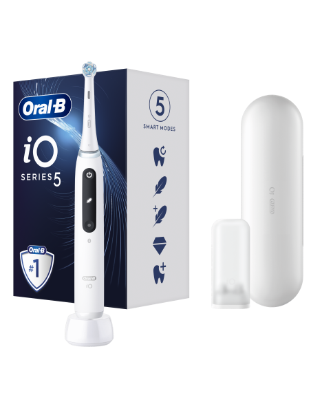 iOG5.1A6.1DK Oral-B iO5 Elektrinis Dantų Šepetėlis Quite White 