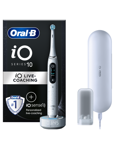 iOM10.1A3.1AD Oral-B iO10 Elektriskā Zobu Birste Stardust White