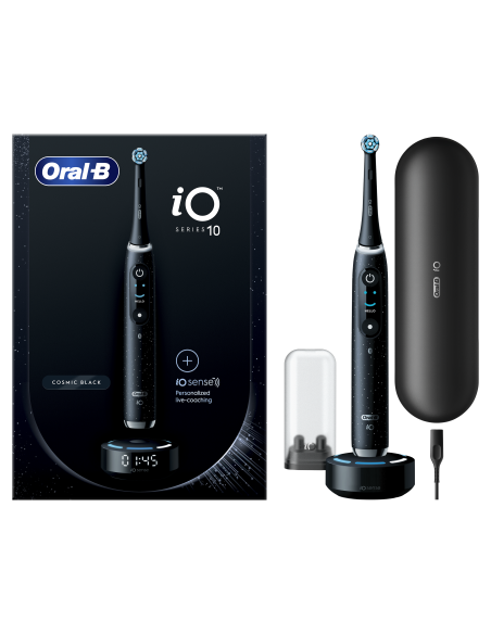 iOM10.1B4.2AD Oral-B iO10 Elektriskā Zobu Birste Cosmic Black