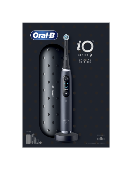 IOM9.1B2.2ADH Oral-B iO9 Elektrinis Dantų Šepetėlis Black Special Edition