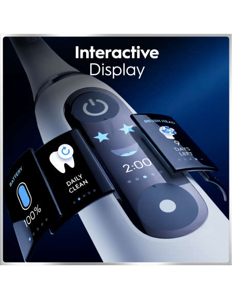 iOM6.1A6.BC Oral-B iO6 Elektriskā Zobu Birste White 