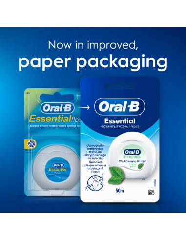 Oral-B Essential Mint Zobu Diegs, Ar Vasku, 50 m
