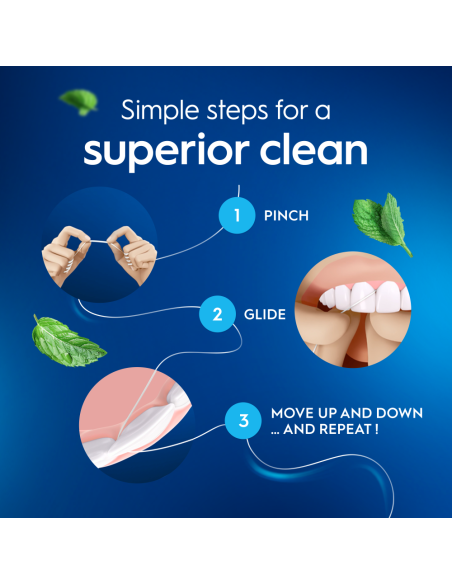 Oral-B Essential Mint Vahatatud Hambaniit 2x50 m