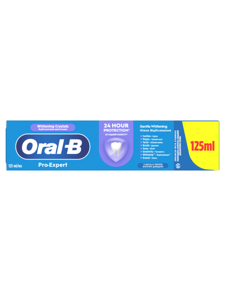 Oral-B Pro-Expert Gentle Whitening Hambapasta, 125 ml