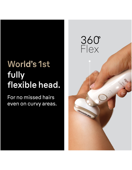 SES9-011 3D Braun Silk•épil 9 Flex Epilaator