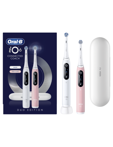 Oral-B iO6 Duo Pack elektriline hambahari White...