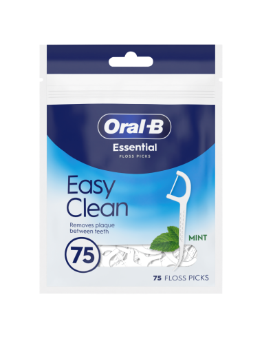 Oral-B Easy Clean Zobu Diegs Ar Rokturi, 75 gab