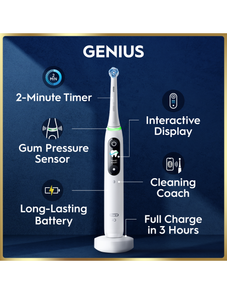 iOM9.1A1.1AD Oral-B iO9 Elektriline Hambahari White Alabaster