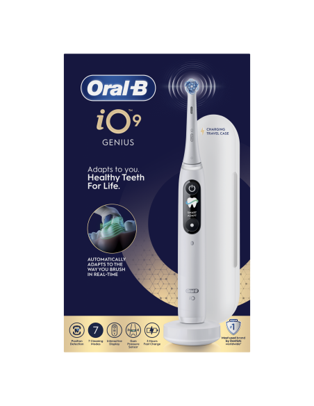 iOM9.1A1.1AD Oral-B iO9 Elektriline Hambahari White Alabaster