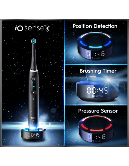 iOM9.1B2.ADH Oral-B iO9 Elektrinis Dantų Šepetėlis Luxe edition Saphire Blue +TC 