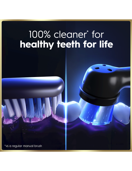 iOM9.1B2.2AD Oral-B iO9 Elektrinis Dantų Šepetėlis Black Onyx