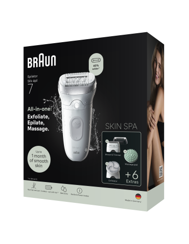 SE7-081 Braun Silk•épil 7 SkinSpa Epiliatorius