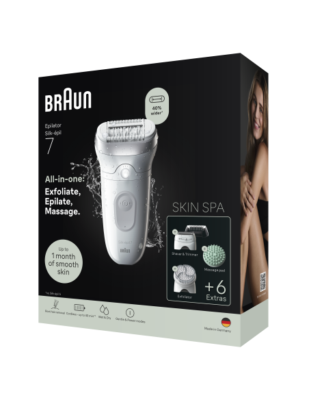 SE7-081 Braun Silk•épil 7 SkinSpa Epiliatorius