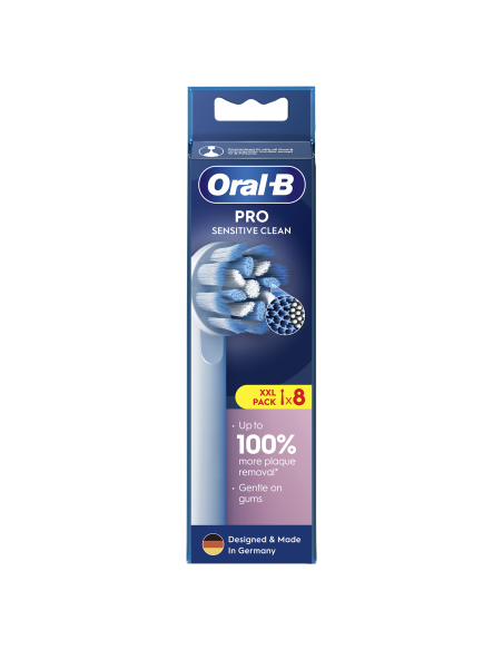 Oral-B EB60-8 Sensitive Clean Pro Varuharjad, 8 tk