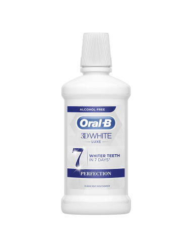 Oral-B 3D White Luxe Perfection Mutes Skalojamais Līdzeklis, Bez Spirta, 500ml