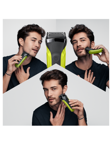 300BT Series 3 Shave & Style skuveklis trīs...