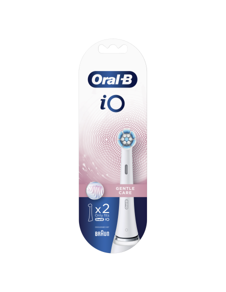 SW-2 Oral-B iO Gentle Care nomaināmie pieaugušo zobu birstes uzgaļi. 2 gab.