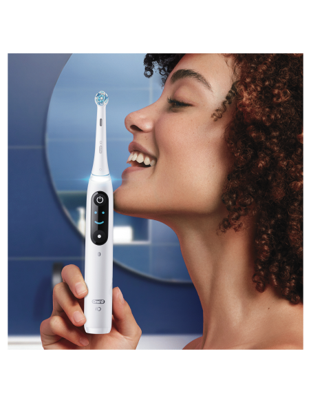 iOM9.1A1.1AD Oral-B iO9 Elektriskā Zobu Birste White Alabaster