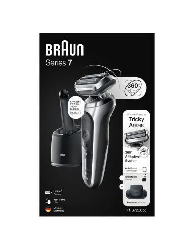 71-S7200cc skuveklis Series 7 360° Flex,...