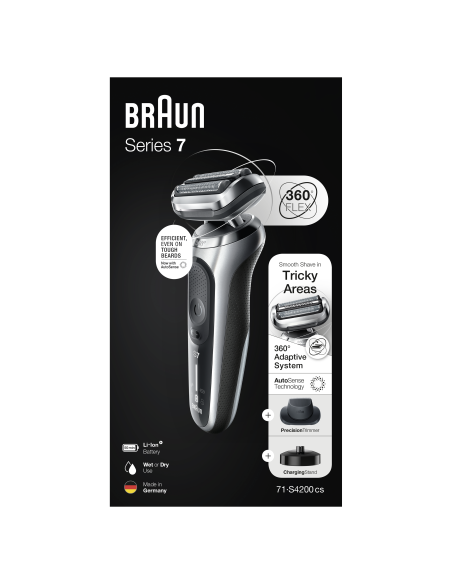 71-S4200cs skuveklis Series 7 360° Flex,  AutoSence