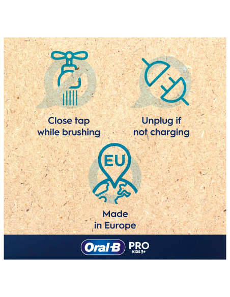 D103.413.2K Vitality PRO Kids Elektrinis Dantų Šepetėlis 3+ Spiderman