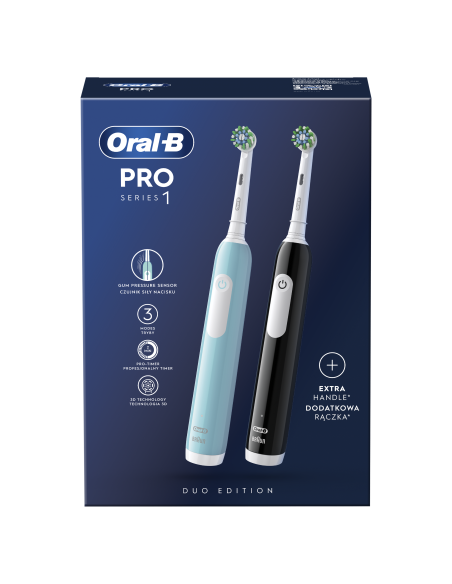 D305.523.3H Pro Series 1 Elektriskā Zobu Birste Duo pack