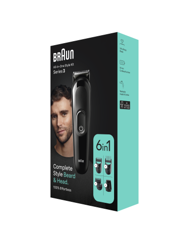 MGK3410 Braun Trimmeru Komplekts Viss Vienā 6in1