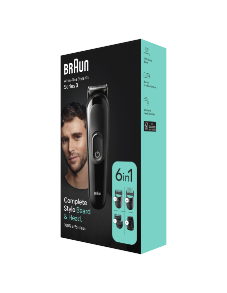 MGK3410 Braun Trimmeru Komplekts Viss Vienā 6in1