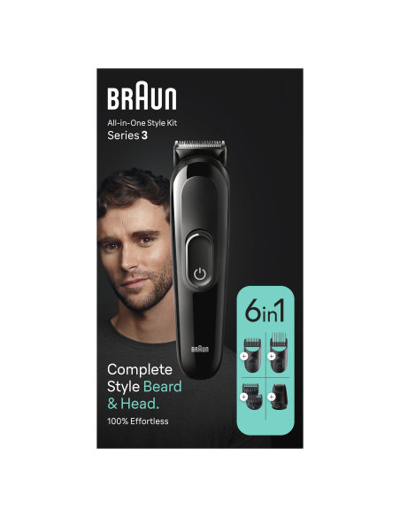 MGK3410 Braun Trimmeru Komplekts Viss Vienā 6in1