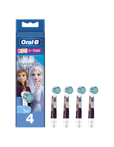 EB10-4 Frozen II Elektrinio Dantų Šepetėlio Galvutės