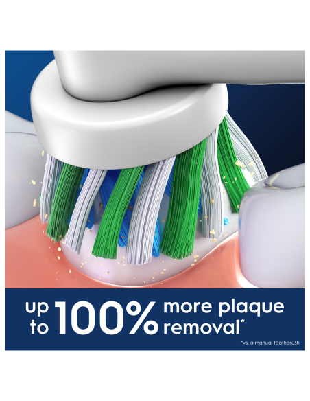 Oral-B EB50-4 Cross Action Pro Dantų Šepetėlio Galvutės, 4 Vnt.