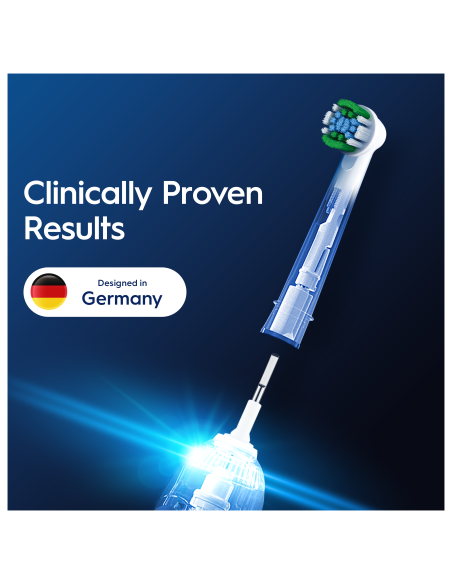 Oral-B EB20-4 Precision Clean Pro Dantų Šepetėlio Galvutės, 4 Vnt.